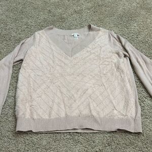 Stella & Dot fuzzy light weight sweater. Size M